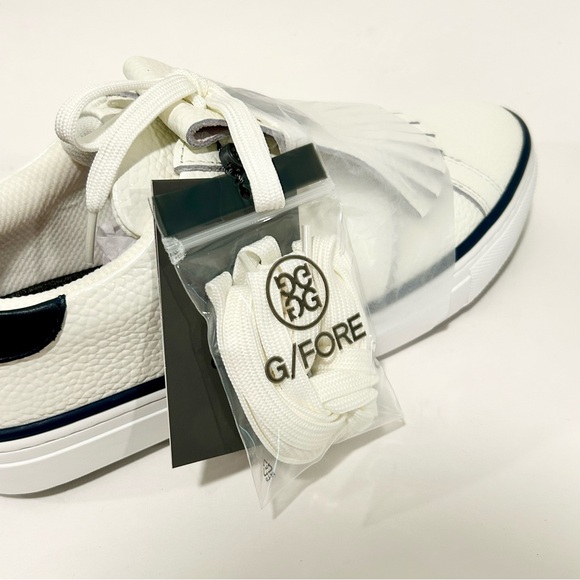 G/FORE White and Black Athletic Shoes - Picture 3 of 11